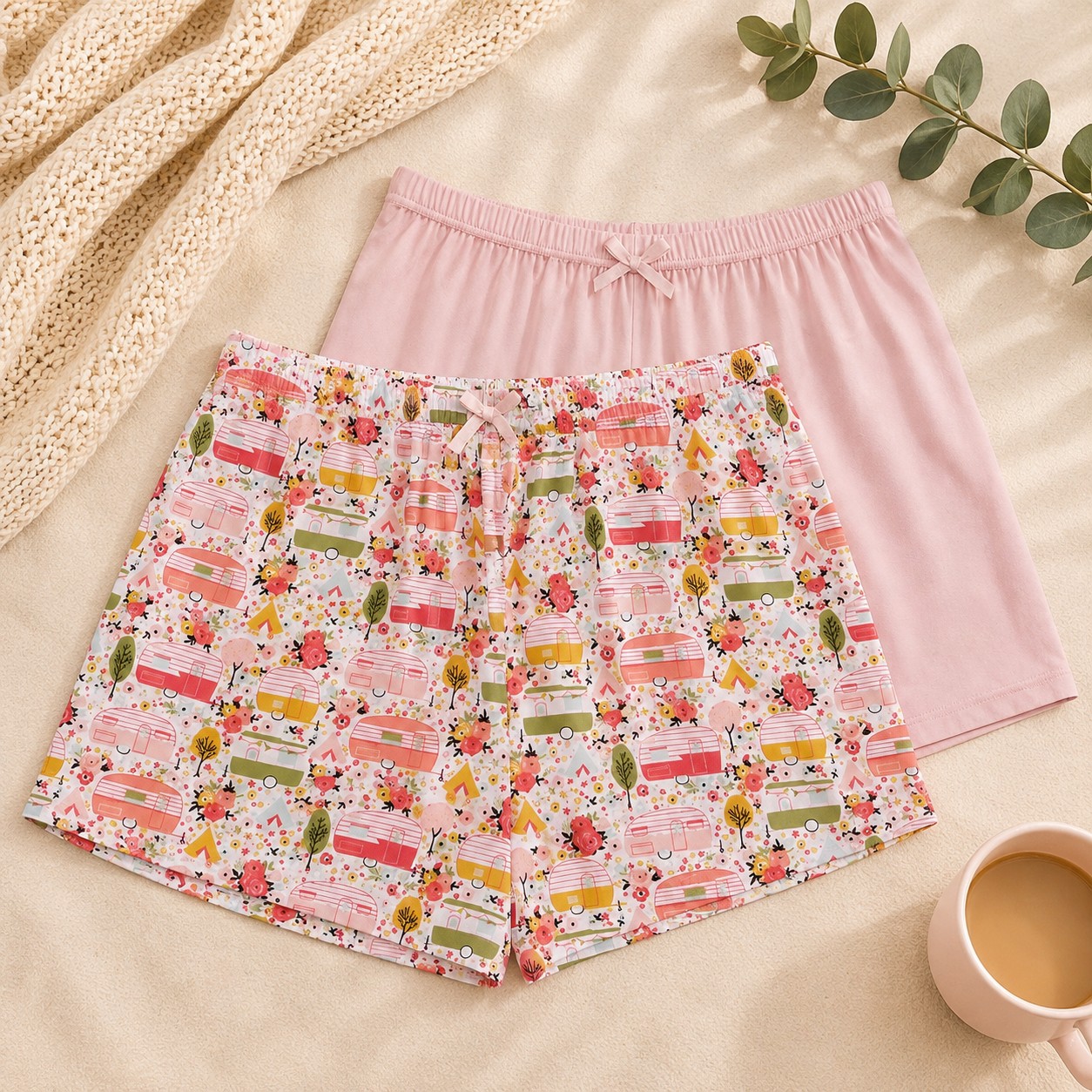 Happy Camper Lounge Shorts